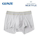 グンゼ ボクサーブリーフ NEXTYLE 尿じみ防止 ライトグレー LL NE7082A