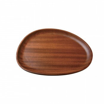 阿瀬眞三商店 25.5cmまめ皿 サペリ 131531(3)