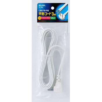 ELPA L型プラグ付12A 3m LC-30H