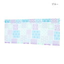 カフェカーテン 切子 ブルー 12223872172