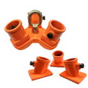 ベスト・アンサー 三脚ヘッド 1t 固定用ベース3個セット diy-063-set