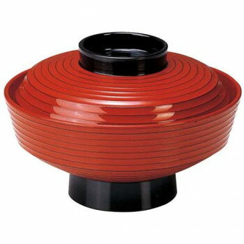 福井クラフト 5.5寸直筋カツ丼朱研出内朱 12025700