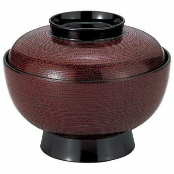 福井クラフト 5寸羽衣丼 溜はじき刷毛目 45014200