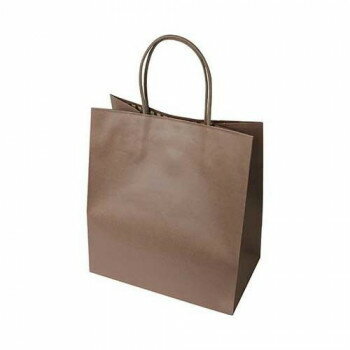 タカ印 手提げ袋 モカ 5P 50-6044 5枚