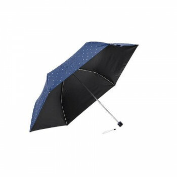 ビッグサイズ 折りたたみ傘 63cm 柄 ダークネイビー U363-0778DN1-BC ビッグサイズ 折りたたみ傘 63cm 柄 ダークネイビー U363-0778DN1-BC