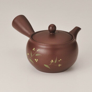 富仙茶泥浅ツボ菜の花急須 Y239