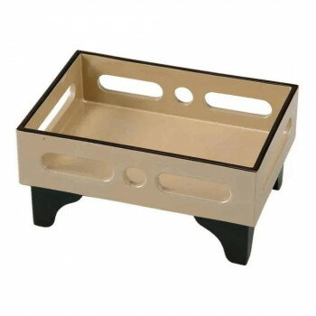 5寸長手すかし盛器 黒パールシルバー 55204676