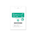 シモジマ HEIKO(ヘイコー) 006609511 再生原料HDゴミ袋 30L 半透明 50枚