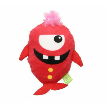 ルークラン ループ スモル カラフルモンスター レッド ペット用品