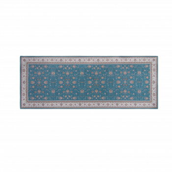 オカトー Khastan インテリアマット 45×120cm ブルー