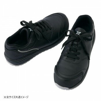 アイトス セーフティシューズ(男女兼用) ブラック 22.5cm 51668