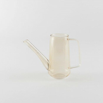 志成販売 ライトリー GLASS ウォータリング ポット トール ペールオレンジ 107812BE