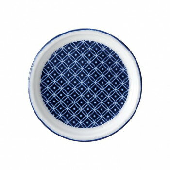 光洋陶器 花伝 古青藍 藍七宝 薬味皿 51081090(3.0)