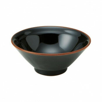 光洋陶器 花伝 宝天(黒艶) 5.0ライス丼 C-420cc 50236050