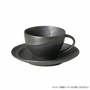 光洋陶器 アルコ クリスタルブラック コーヒーカップ C-200cc 14431052