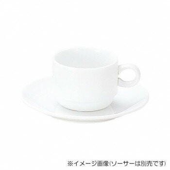 光洋陶器 プラージュ スタックデミタスカップ C-100cc 13800058