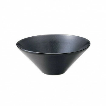 光洋陶器 パティオ マットブラック 18cmトロンバボウル 14730024