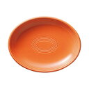 光洋陶器 オービット マンダリンオレンジ 24cmプラター 12650046(3)