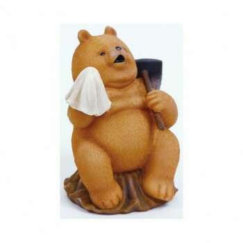 MURATAYA オーナメント 置物 レジンダッドベアー 休憩 3350