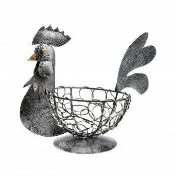 ブリキ ニワトリ ワイヤートレイ L 10225810478