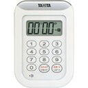TANITA タニタ 丸洗いタイマー100分計 ホワイト TD-378