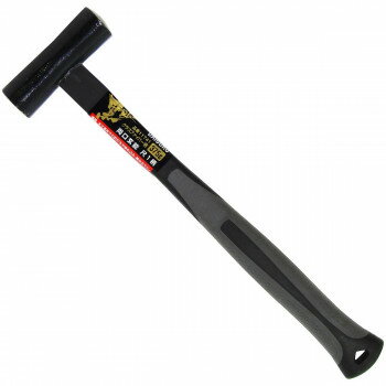 コンヨ 大五郎 （黒） 両口玄能 グラスファイバー柄 尺1柄 (330mm柄) 11741