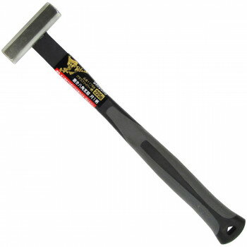 コンヨ 大五郎 （黒） 磨き八角玄能 グラスファイバー柄 尺1柄 (330mm柄) 11766