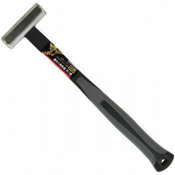 コンヨ 大五郎 （黒） 磨き八角玄能 グラスファイバー柄 尺1柄 (330mm柄) 11767