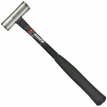 コンヨ かじ平 両口玄能 グラスファイバー柄 イブシ銀仕上げ300g 12176