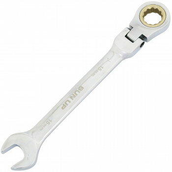 コンヨ SUN UP 72ギヤコンビレンチSP 首振タイプ 15mm 22725