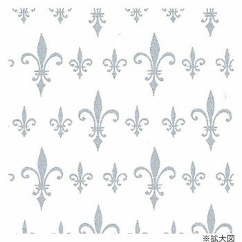 シモジマ HEIKO(ヘイコー) 002303601 包装紙 半才 マドンナリリー 銀 100枚入