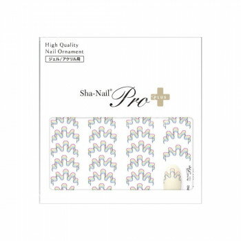 Sha-Nail Pro PLUS 写ネイル ネイルシール X Rainbow -Wide Wave- XR-P02