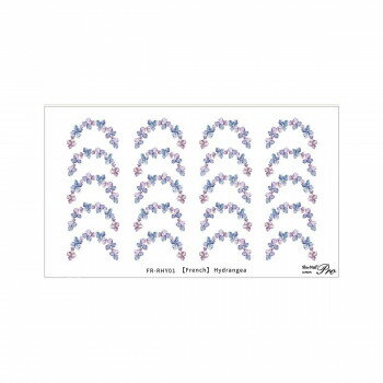 Sha-Nail Pro PLUS 写ネイル ネイルシール French Hydrangea FR-RHY01 Sha-Nail Pro PLUS 写ネイル ネイルシール French Hydrangea FR-RHY01