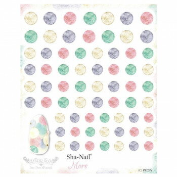 Sha-Nail More 写ネイル ネイルシール Boa Dots/ボア ドッツ パステル MBOD-001 Sha-Nail More 写ネイル ネイルシール Boa Dots/ボア ドッツ パステル MBOD-001