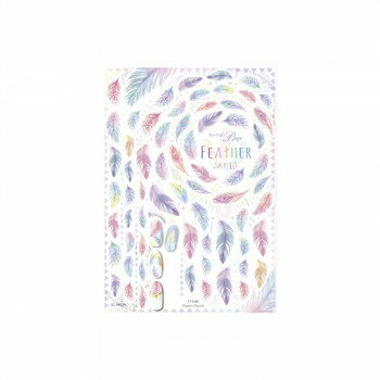 Sha-Nail Pro 写ネイル ネイルシール Feather(Pastel) FTR-003