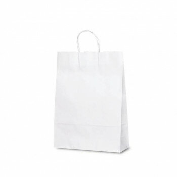 自動紐手提袋 T-8 白無地 1898 50枚