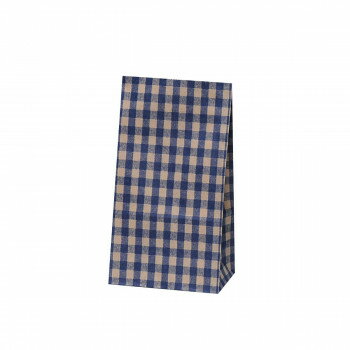 Drawstring Bags - ハイバッグ H4 チェック 100枚 XZK00417 [ラッピング不可][代引不可][同梱不可]