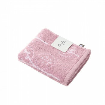 Onnera北欧柄フェイスタオルピポ ピンク ONZG-2901PK