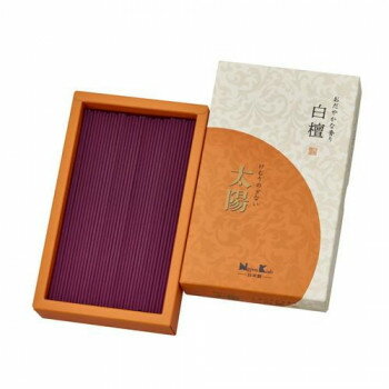 日本香堂 太陽 白檀 バラ詰 24024