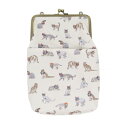 Ripple×LIBERTY がま口2WAY ショルダーバッグ ネコ オフ GA29-LI004