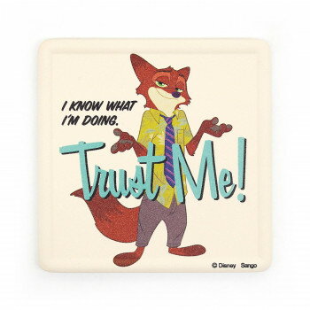 三郷陶器 ディズニー 吸水コースター(ニック・ワイルド) 3324-071