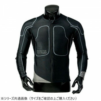 NANKAI プロテクターインナージャケット (サーモトロン) Ladysサイズ SDW-6109 WL ブラック/グレー