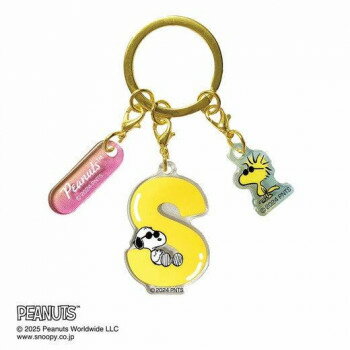スヌーピーイニシャル3連アクリルKH(S)