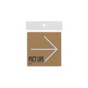 ハイロジック PICT LIFE. 矢印 白 1枚入 24758