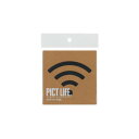 ハイロジック PICT LIFE. Wi-FiマークB 黒 1枚入 24765
