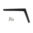 ハイロジック アルミ棚受 200×300mm ブラック 1本入 98180