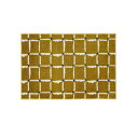 (クリーンテックス) 玄関マット Tomoko Murata Windcheck Gold 45×75cm(3)