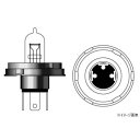 M&Hマツシマ ハロゲンバルブ(1個) PH6E 12v 45/45w STDクリア 18A C