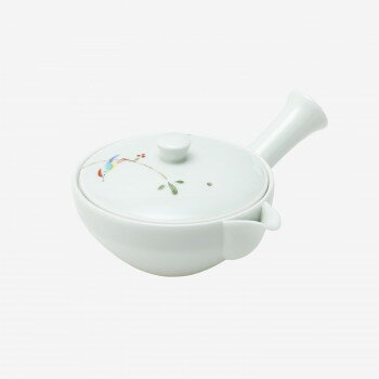 西海陶器 波佐見焼 枝小鳥 陶平急須 11104