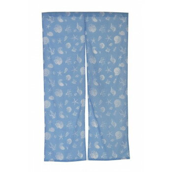 フレンズヒル ノレン シェルフィッシュ ブルーUS-122-06